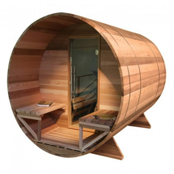 Health Vision Barrel Sauna 240 cm  